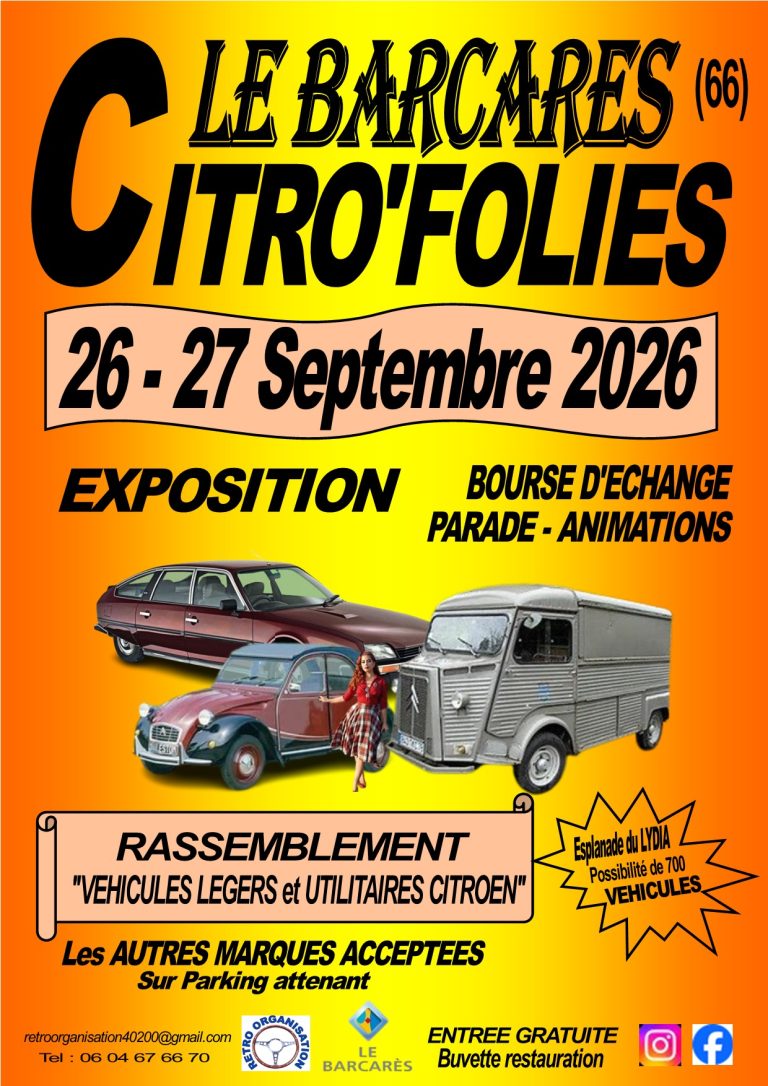 affiche citrofolies LE BARCARES 768x1086